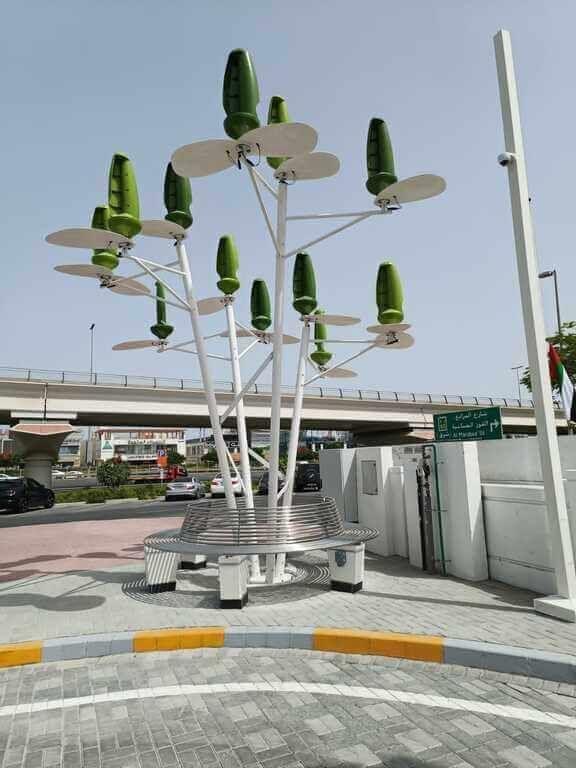 WindBush — urban furniture with integrated clean energy